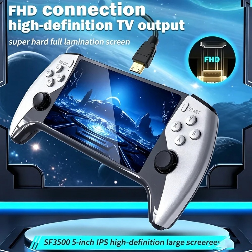 Gaming Console Buttons - Konsola przenośna SF3500 5 cali do