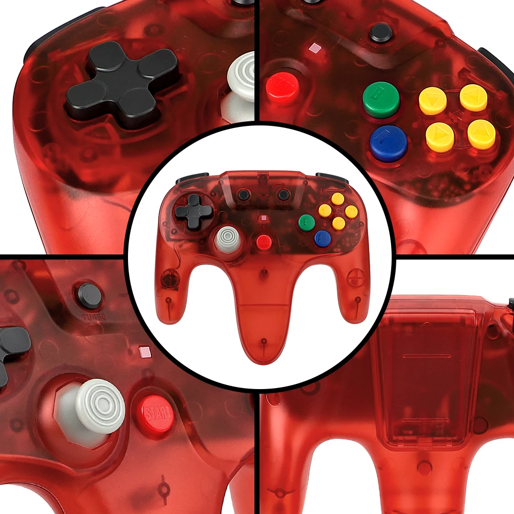 Przezroczysty, czerwony, zielo – Gaming Console Buttons recenzja i cena